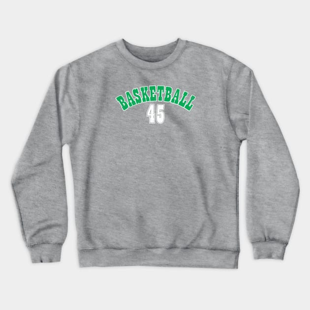 funny basketball Crewneck Sweatshirt by dishcubung